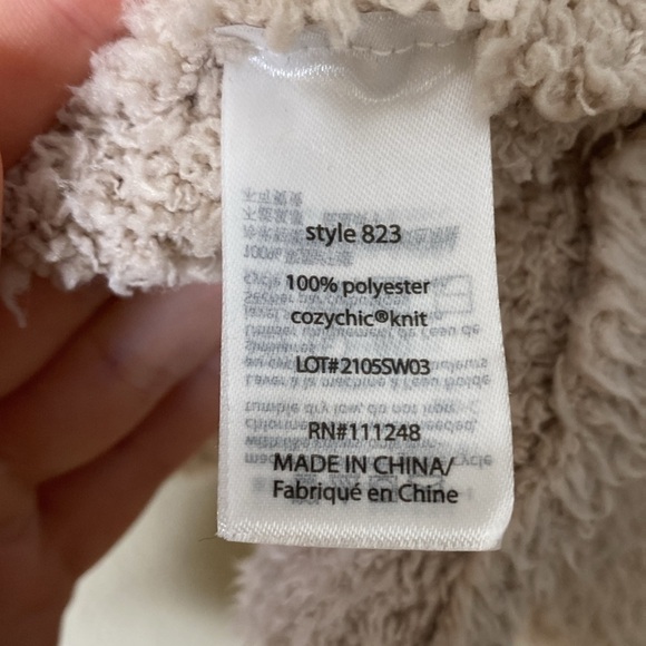 Barefoot Dreams cozychic shrug pink women’s S/M small medium EUC - Picture 3 of 6